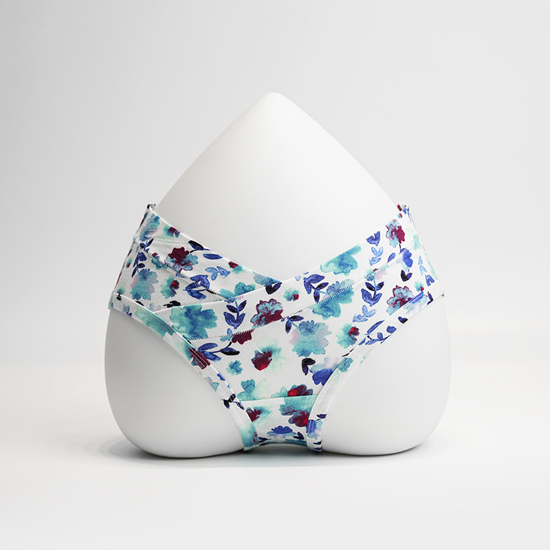 Chiloți de maternite tipăriti cu vâscoze din bambus